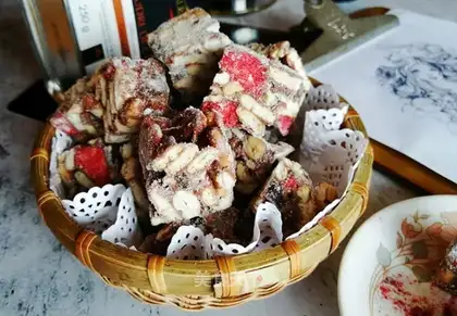 Coco strawberry snow souffle