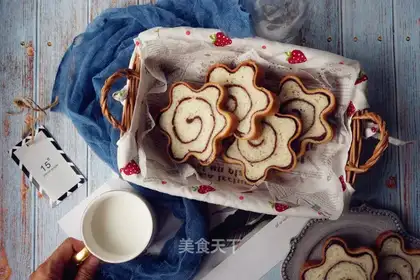 Flower bean bread