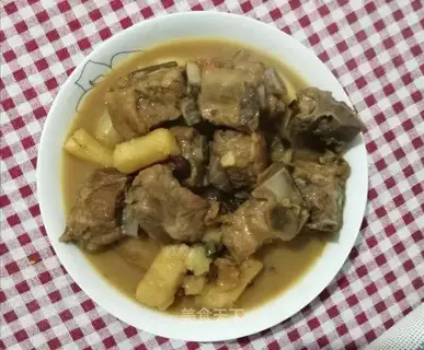 Pork stew ribs