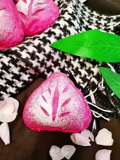 Flamingo mashed potatoes
