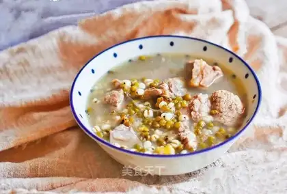 Green bean bean broth
