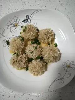 The rice meatballs