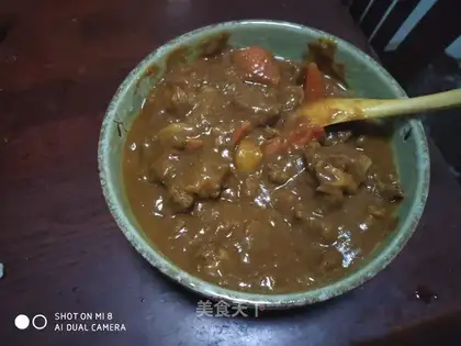 Japanese curry curry