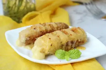 Roast chicken roll