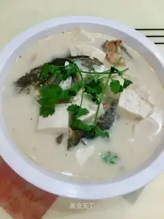 Fish tofu soup