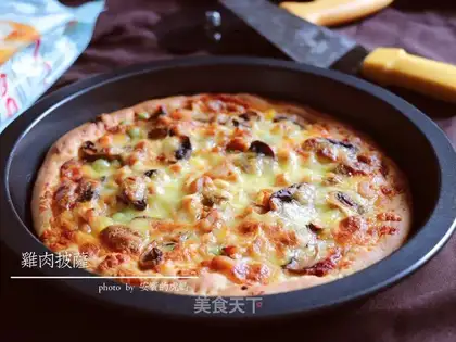 Chicken pizza