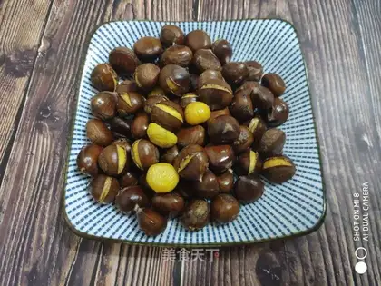 Baked chestnuts