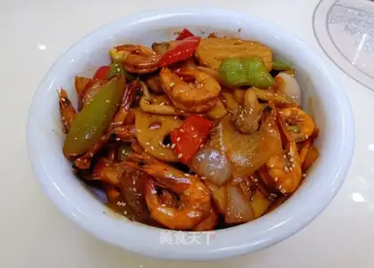Dry pan shrimp