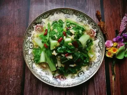 Garlic cabbage