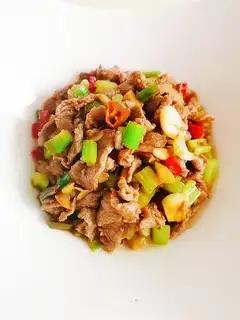 Fried beef