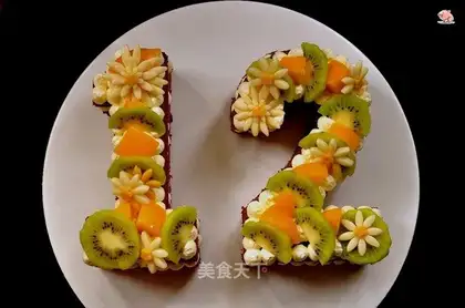 Digital birthday cake
