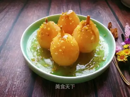 Cinnamon pear