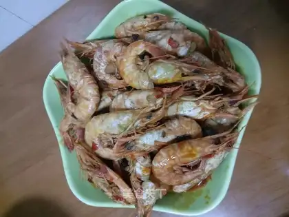 Spicy shrimp
