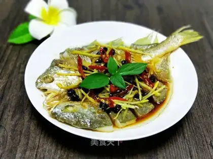Fresh yellow fish