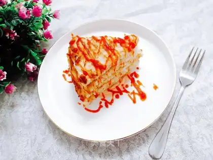 Three-smelt omelet