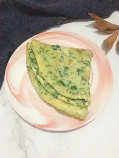 Creamed egg cake