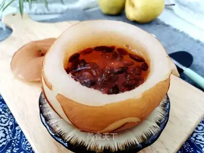 Ice cream pear