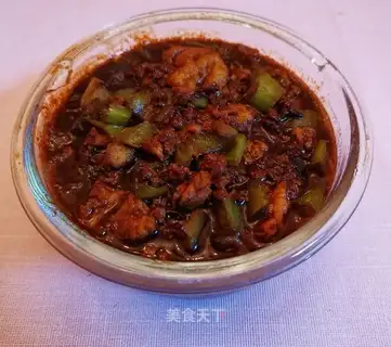 Meat and egg sauce