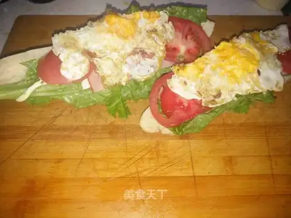 Open bar sandwich