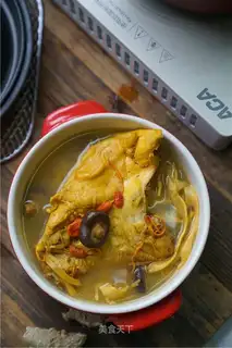 Sanjane chicken soup
