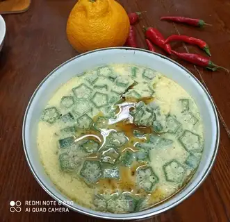 Autumn steamed eggs