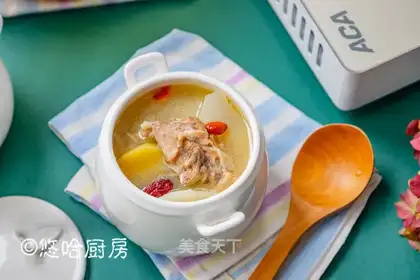 Old duck radish soup