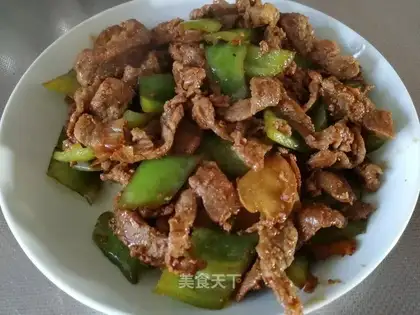 Fried beef
