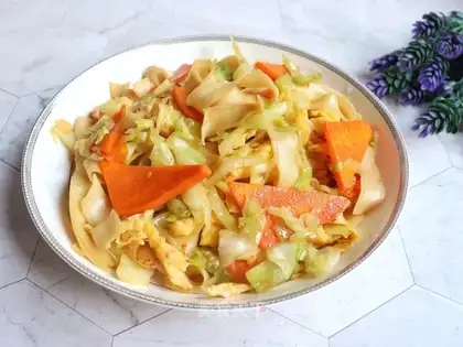 Candied egg noodles