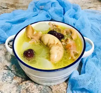 Old duck radish soup