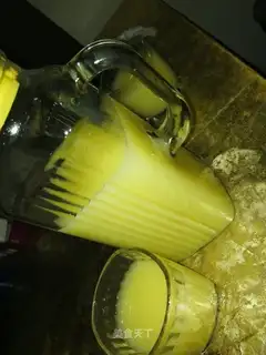 Scorched corn juice