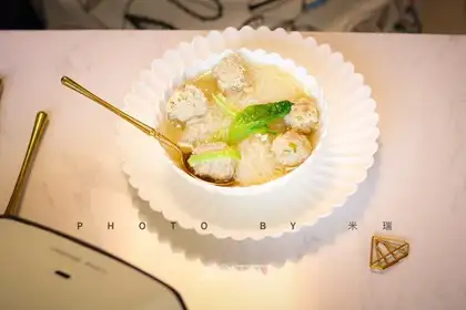 Plum soup