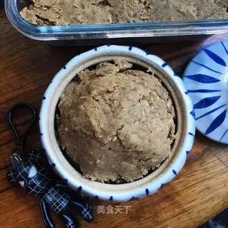 Homemade green bean sand