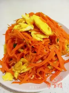 Carrot fried eggs