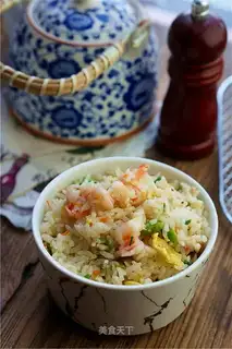 Shrimp squid fried rice