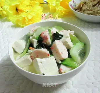 Shrimp-flavored tofu