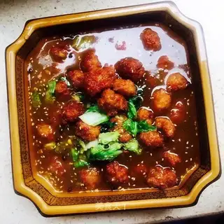 Self-made tofu meatballs