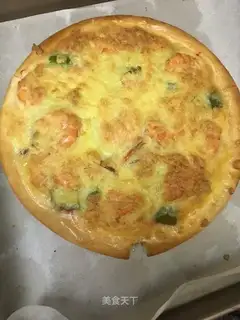 Shrimp pizza
