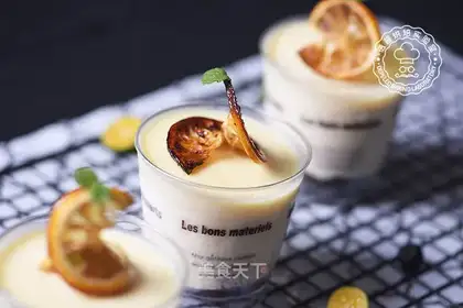 Lemon cheese cup