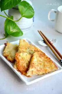 radish silver fish eggcake