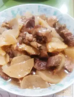 Cow duck radish