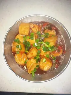 Sweet sour, sweet jade tofu