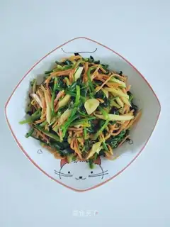Carrot and spinach