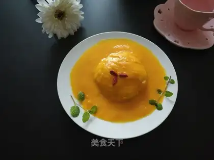 Gold juice mashed potatoes