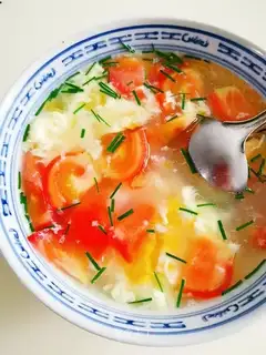 Tomato egg soup