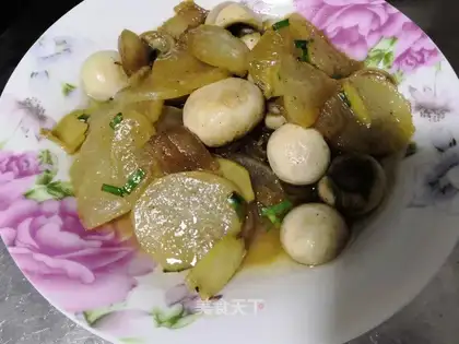 The white radish