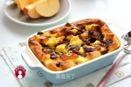 Milk toast pudding