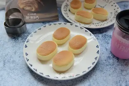 Half-baked cheesecake