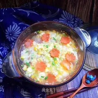 Chicken corn soup