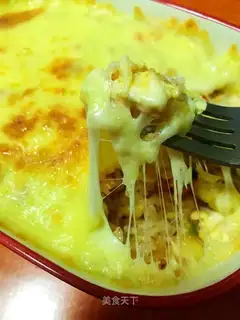 Cheese fried rice