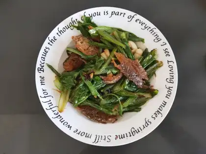 The soy sauce
